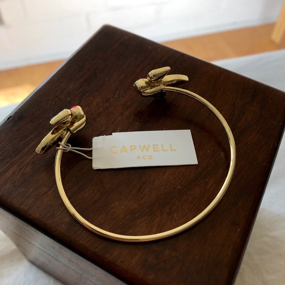 Adjustable Gold Bangle - image 2